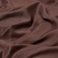 Sengetøj 140x220 cm - Microfiber - Ensfarvet brun