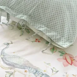 Sengetøj 200x220 cm - Okinawa white - Vendbar dobbelt dynebetræk - 100% bomuld - Pip Studio sengetøj