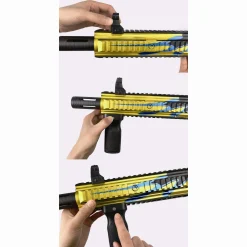 Sniper 416 XA3 softbullet-gevær med kikkert - 20 skumpile - 74 cm
