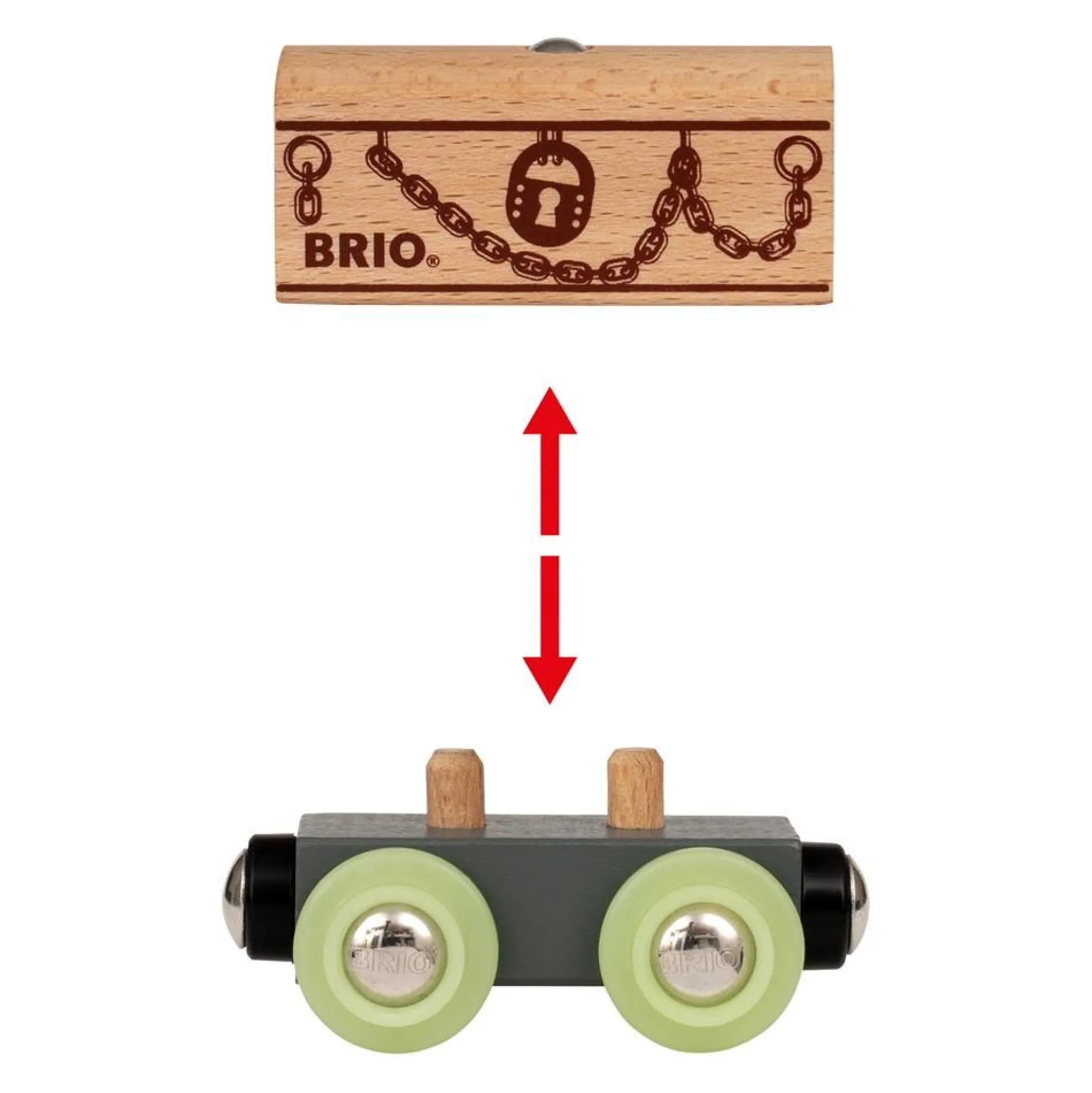 Spøgelsestog - 33986 - BRIO