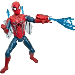 Spider Man actionfigur med Web Tech udstyr og tilbehør - 30 cm