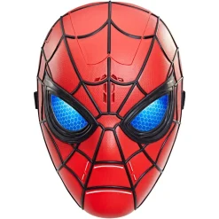 Spider Man maske med lys, lyd og stemmeeffekter til udklædning