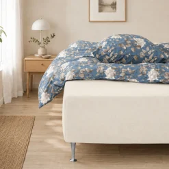 Stræklagen 70x140 cm - Hvidt jersey lagen til juniorseng