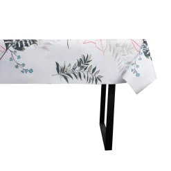 Tekstil voksdug - 140 cm bred - 30 meters rulle - Blue Branches - Voksdug med akrylbelægning