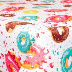 Tekstil voksdug - 140 cm bred - På metermål - Sprinkle Donuts - Voksdug med akrylbelægning