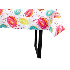 Tekstil voksdug - 140 cm bred - På metermål - Sprinkle Donuts - Voksdug med akrylbelægning