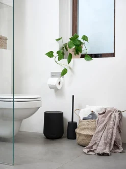 Toiletspand - 3L - Zone Denmark - Nova One Black pedalspand