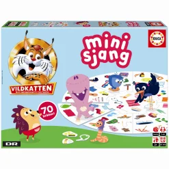 Vildkatten Minisjang Børste brætspil - Børnespil