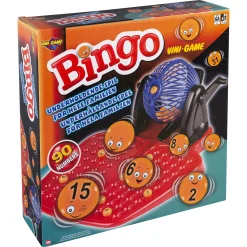 Vini Game Bingospil - 48 bingoplader og 90 kugler