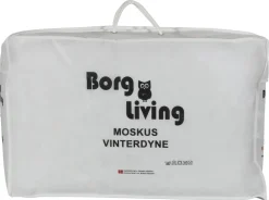 Vinterdyne 100% moskusdun - Fyldig og varm - 200x220 cm - Borg Living