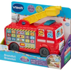 VTech Rescue Buddies Fire Engine interaktiv brandbil